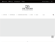 Tablet Screenshot of demomi.com